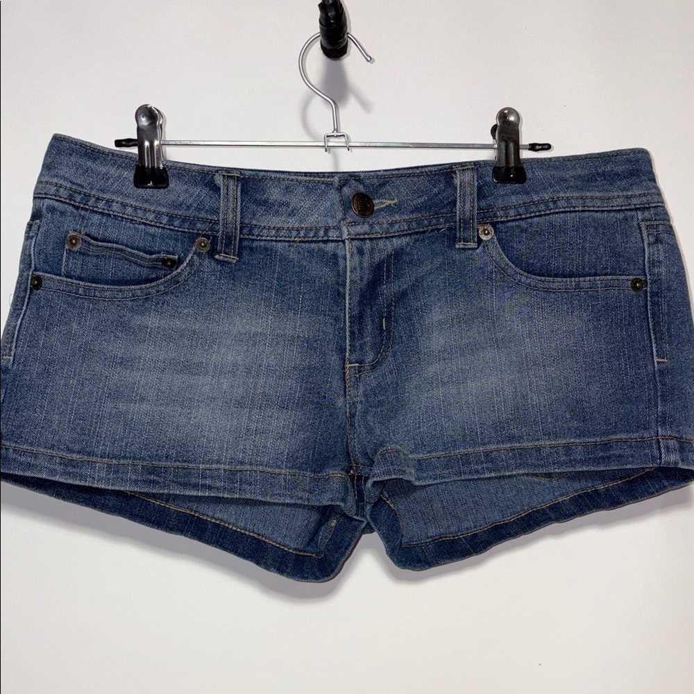 Classic Blue Denim Women's Jean Shorts